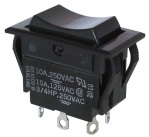 electronics gadjets,switches,Rocker Switch راکر سوئیچ مشکی